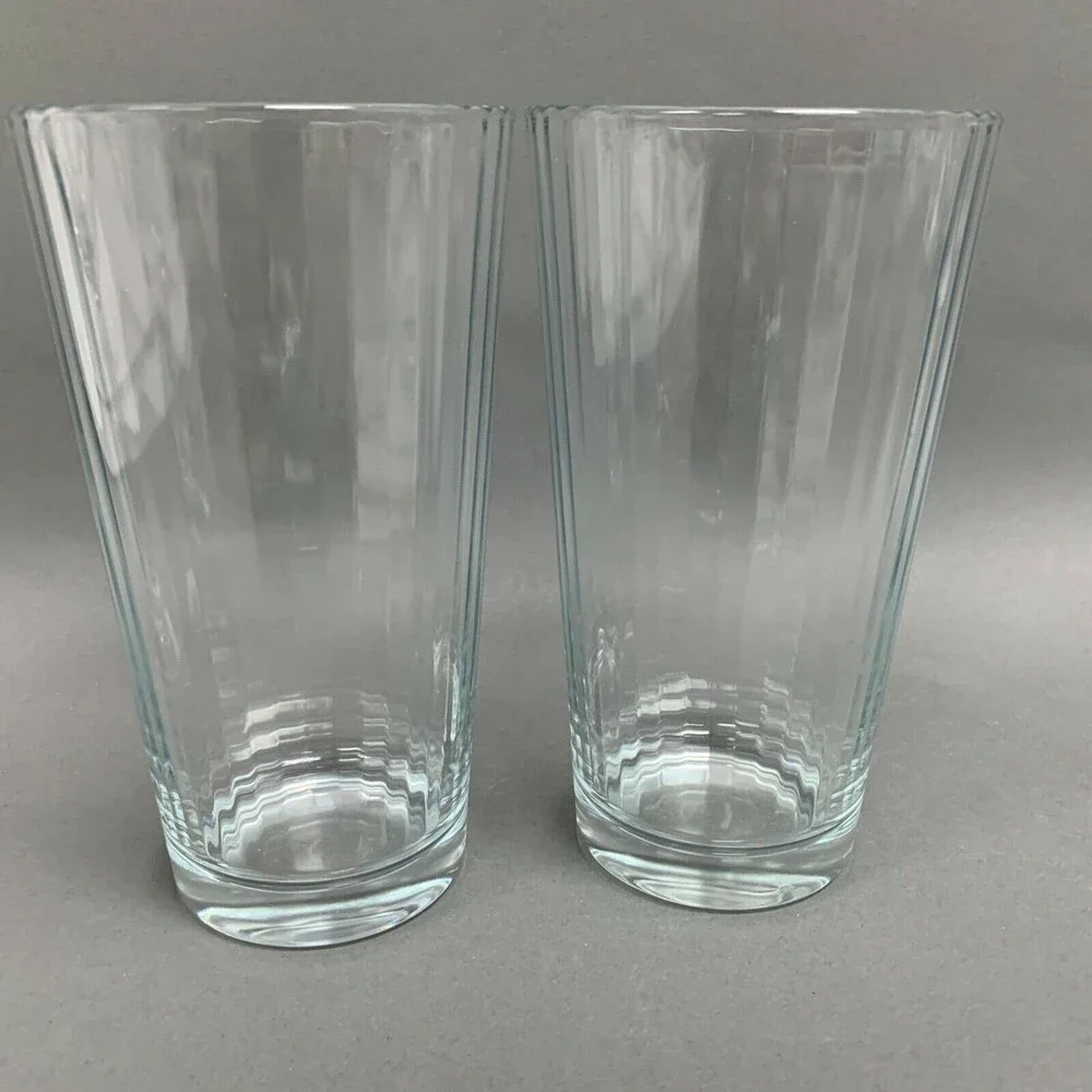 Highball Clear Glass Glasses‎ Panels 6 1/8
